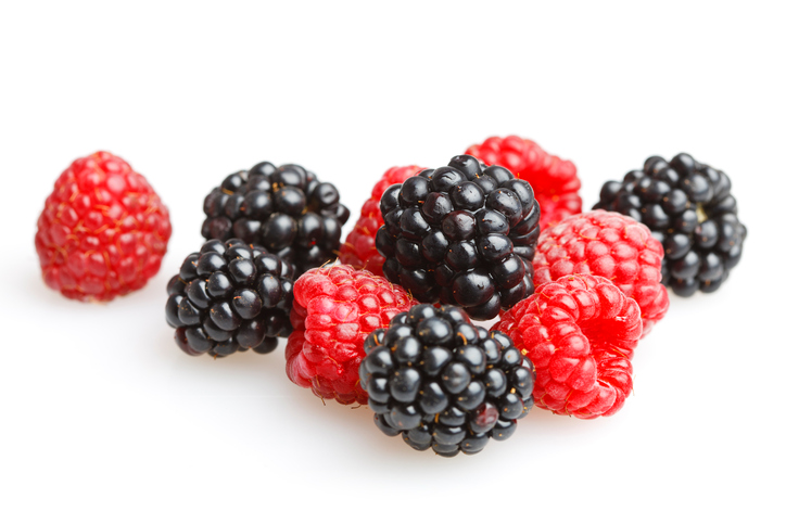 Blackberries and Raspberries