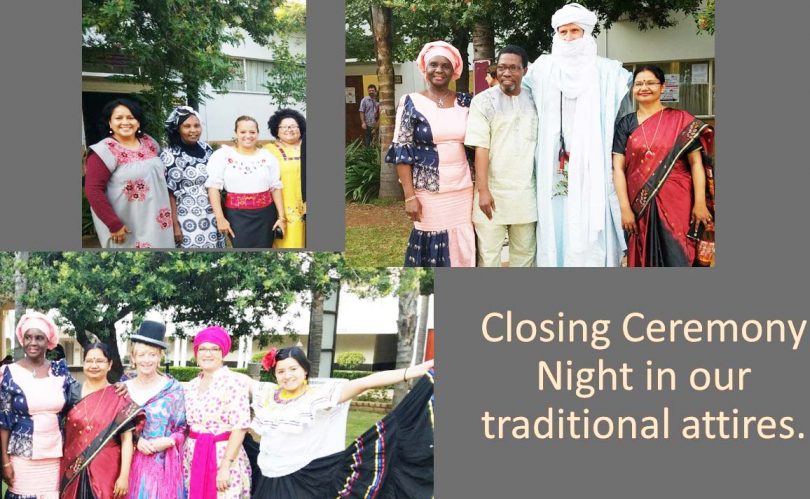 Closing Ceremony Night in Our Traditional Attires