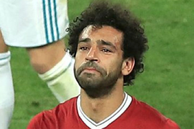 MOHAMED SALAH: Liverpool fans were left in tears at the star's tragic injury at the final