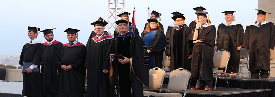 Faculty During Graduation Ceremony