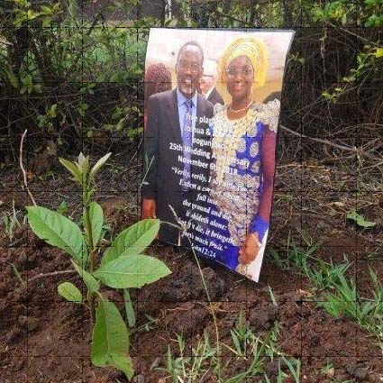 The manager of BTL Christian International Conference Centre where we met invited each leader to plant a memorial tree