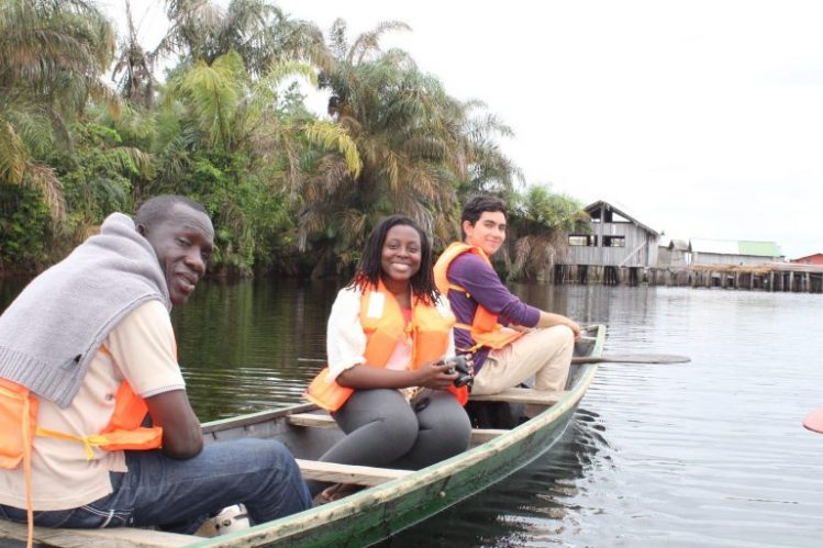 Big thank you to Andy (Left), our mentor who made the time to take us! Fatimata in middle and Cindy on the right.