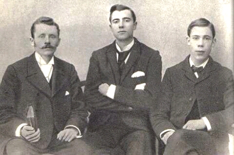 ECWA Founders: Walter Gowans (23) Thomas Kent (25) Rowland Bingham (21)