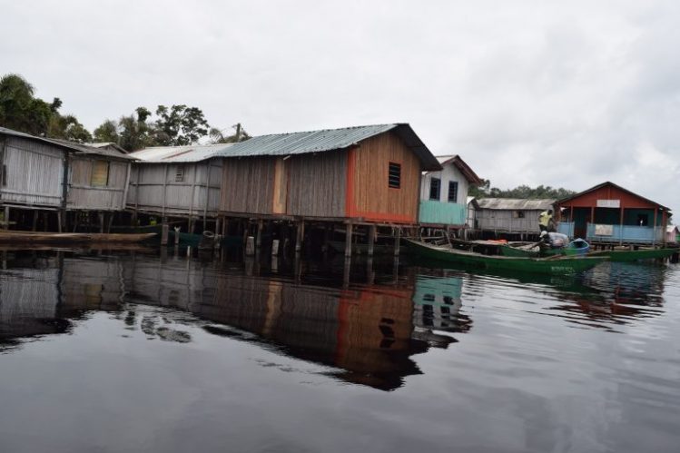 Nzulezo is a remote stilt village in Ghana.