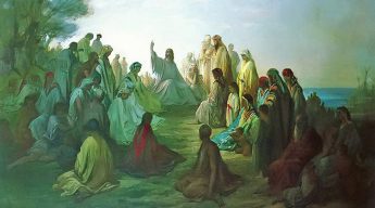 Jesus Preaching the Sermon on the Mount (Image by Gustave Dore).