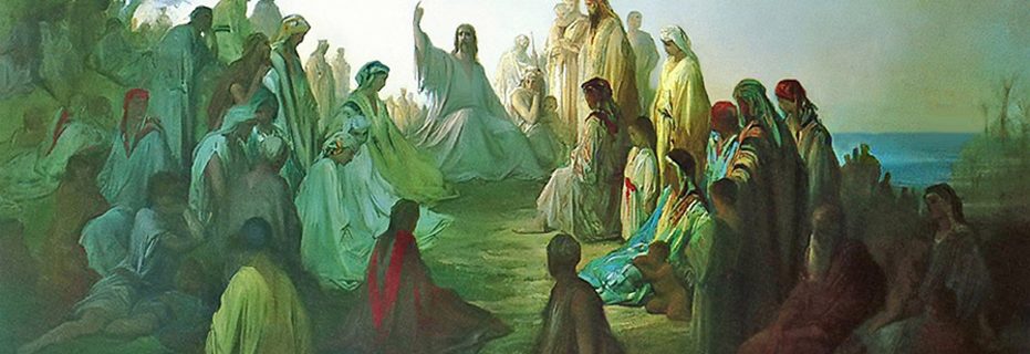 Jesus Preaching the Sermon on the Mount (Image by Gustave Dore).