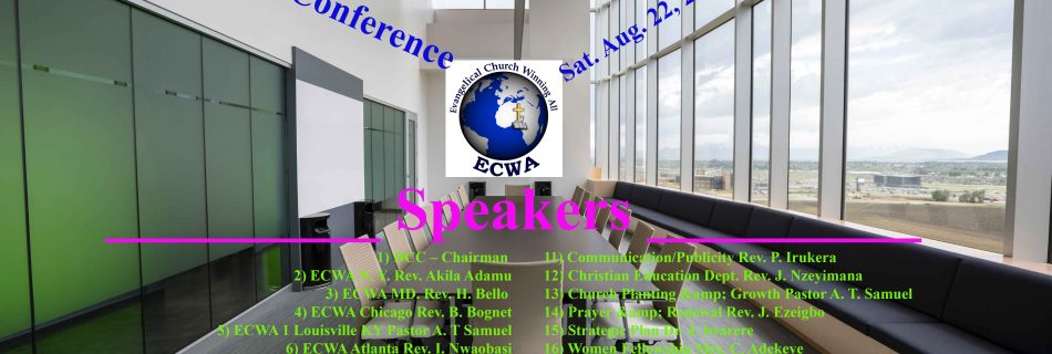 ECWA USA Zoom Conference - 22 August 2020