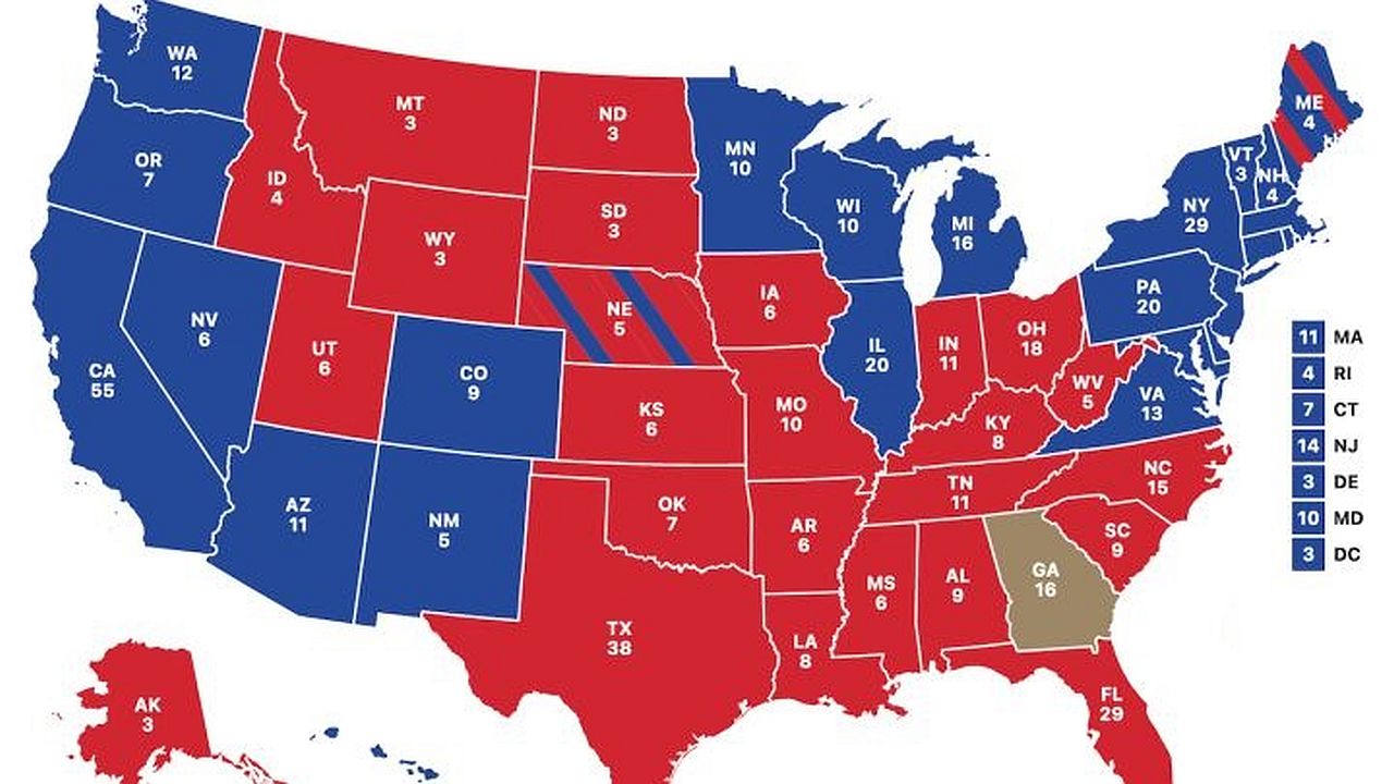 2020 Electoral Interactive Map