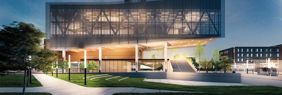 The Propel Center (rendering by Apple) a community of hub that will provide curriculum, internships, and mentorship opportunities