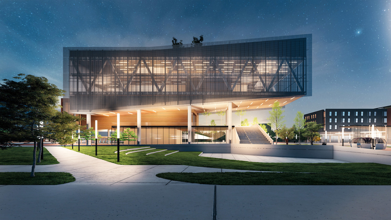 The Propel Center (rendering by Apple) a community of hub that will provide curriculum, internships, and mentorship opportunities
