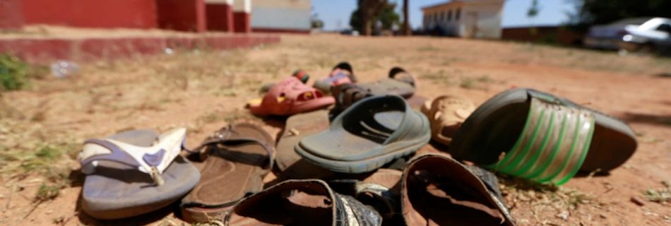 The attackers, dressed in military uniforms and masks, stormed the school hostels to take away children, local media reported (Image by Afolabi Sotunde/Reuters)