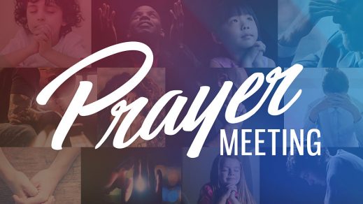 Prayer meetings on Saturday: 10:00am - 3:00pm