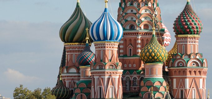 The Cathedral of Intercession of the Virgin on the Moat (Собо́р Покрова́, что на Рву) also known as the Cathedral of Saint Basil the Blessed (Храм Васи́лия Блаже́нного) on the Red Square, Moscow. (photos by Christophe Meneboeuf)