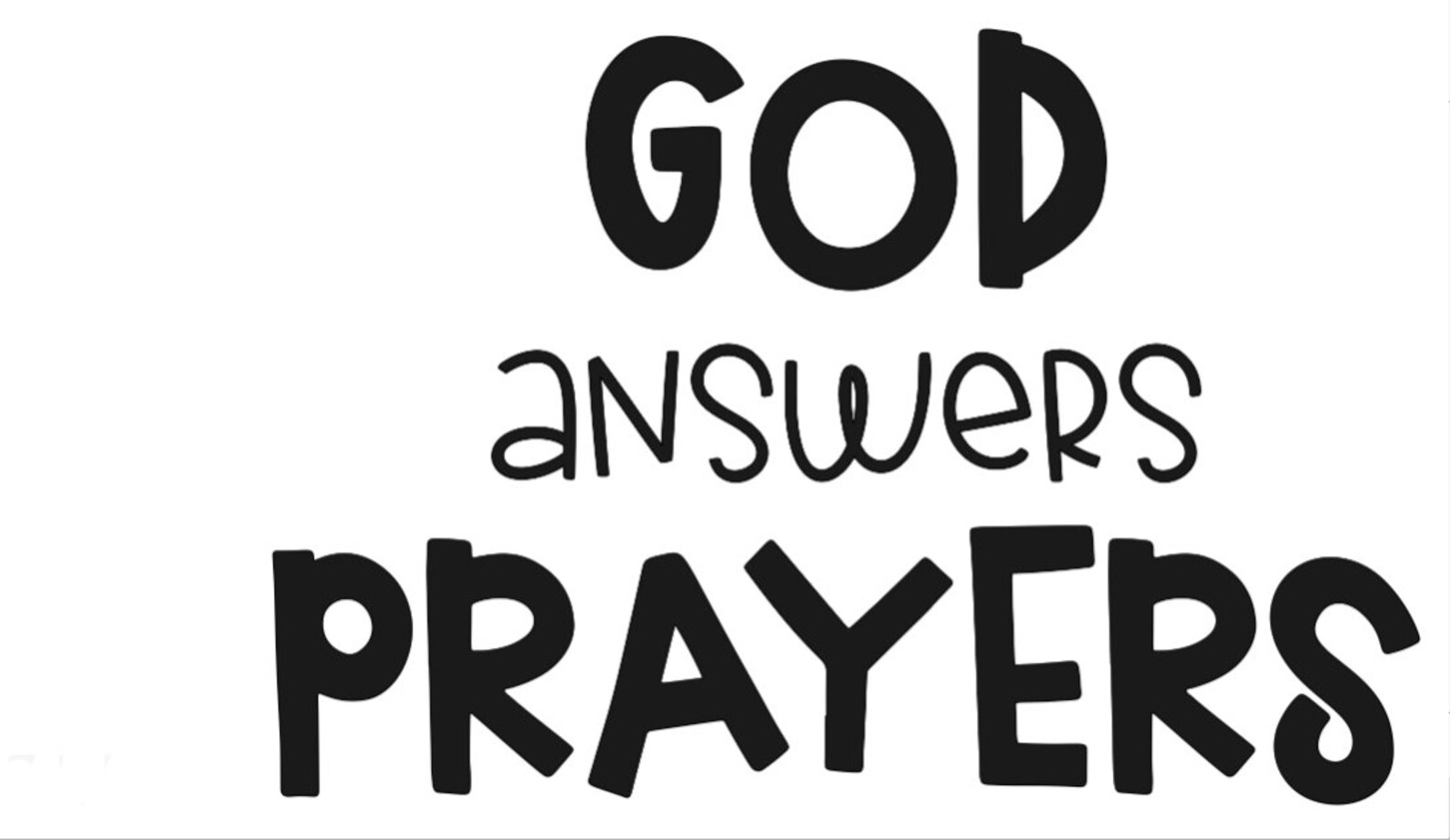 God Answers Prayer