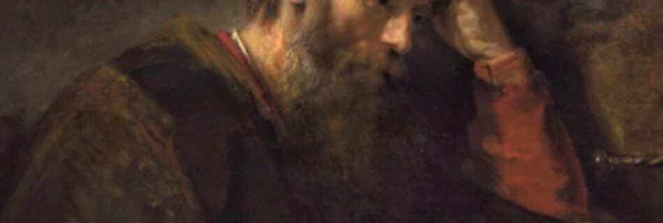 The Apostle Paul by Rembrandt